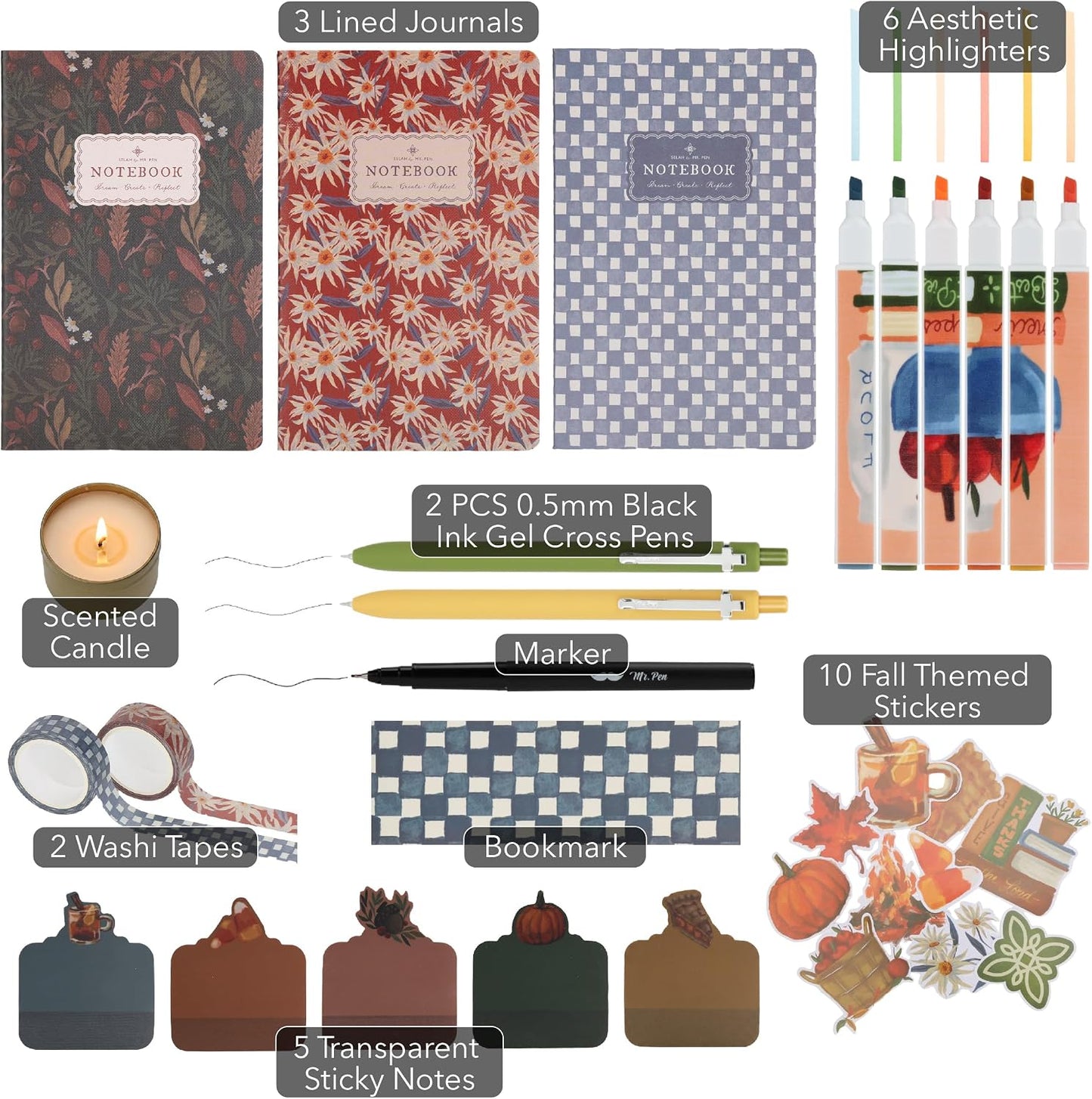 Mr. Pen Selah Fall Bible Journaling Kit, Limited Edition