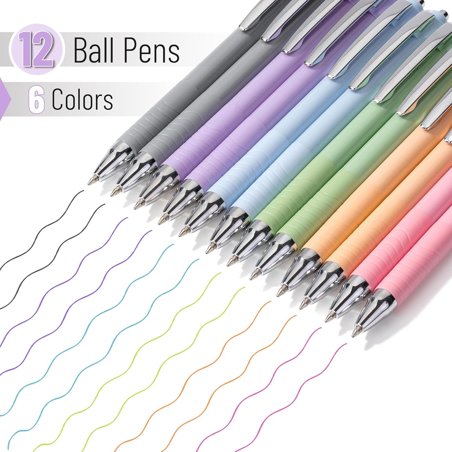 Mr. Pen- Bible Pens, 12 Pack, Assorted Color Pens, Bible Pens No Bleed Through, Bible Journaling Pens No Bleed Pens