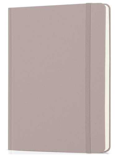Customizable Dotted Journal Notebook, 5.7"x8.3", 160 Pages, Fabric Hardcover