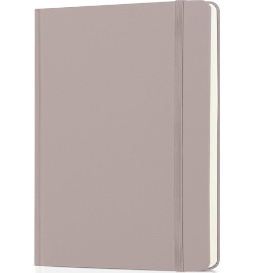 Mr. Pen- Dotted Journal Notebook, 5.7"x8.3", 160 Pages, Fabric Hardcover, Brown Bullet Journal Notebook