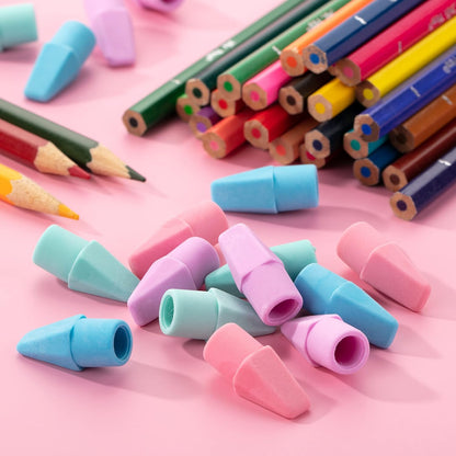 Mr. Pen- Pencil Top Erasers, 120 Pack, Latex-Free, No-Smudge
