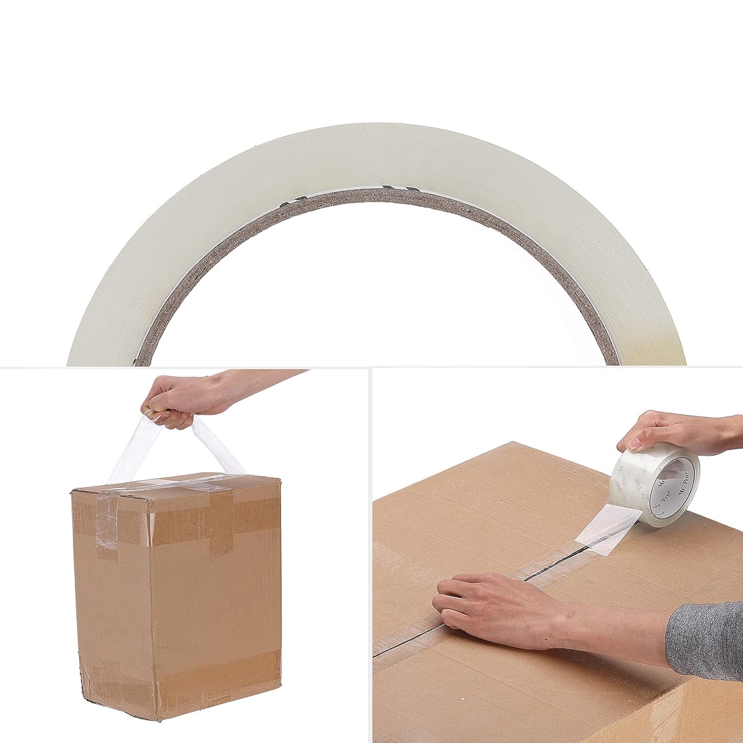 Bulk Packing Tape 24 Pack, 2” Wide, 60 Yards, Clear Shipping