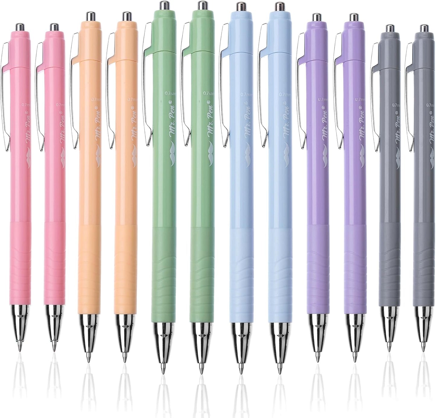 Mr. Pen- Bible Pens, 12 Pack, Assorted Color Pens, Bible Pens No Bleed Through, Bible Journaling Pens No Bleed Pens