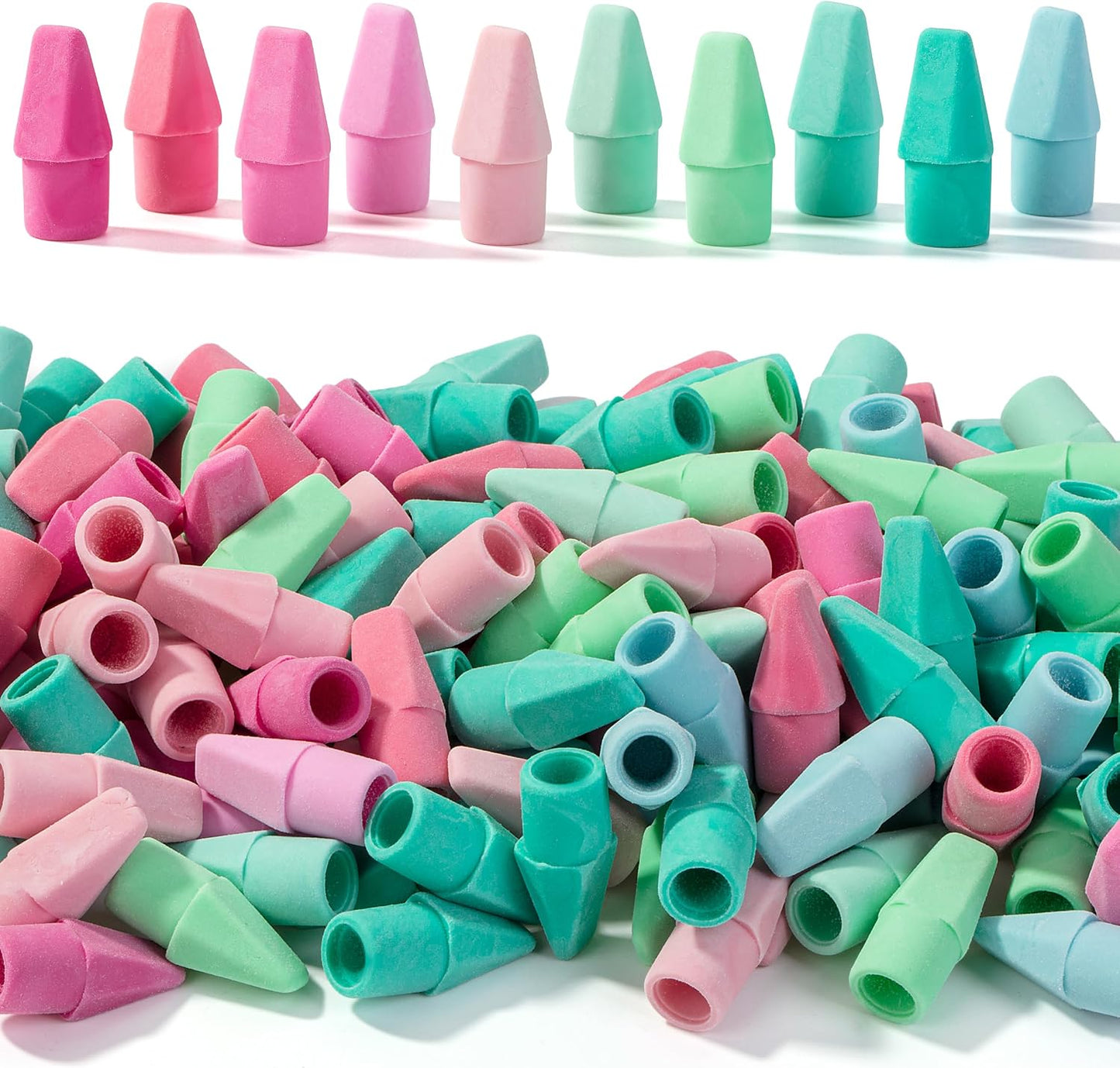 Mr. Pen- Pencil Top Erasers, 120 Pack, Latex-Free, No-Smudge