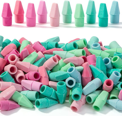 Mr. Pen- Pencil Top Erasers, 120 Pack, Latex-Free, No-Smudge