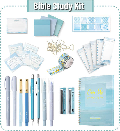 Mr. Pen- Bible Journaling Kit for Women, Ocean Breeze, Bible Highlighters and Pens No Bleed, Bible Journaling Supplies