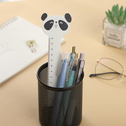 Mr. Pen- Wooden Ruler, 15cm, Panda Wood Ruler, Centimeter Ruler, mm Ruler