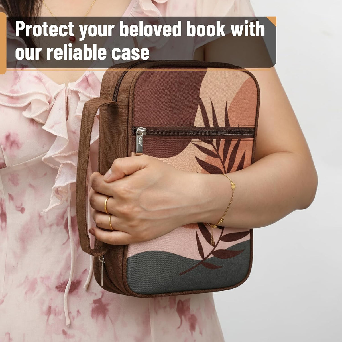 Mr. Pen- Bible Case, Retro Leaves, Bible Covers for Women and Men