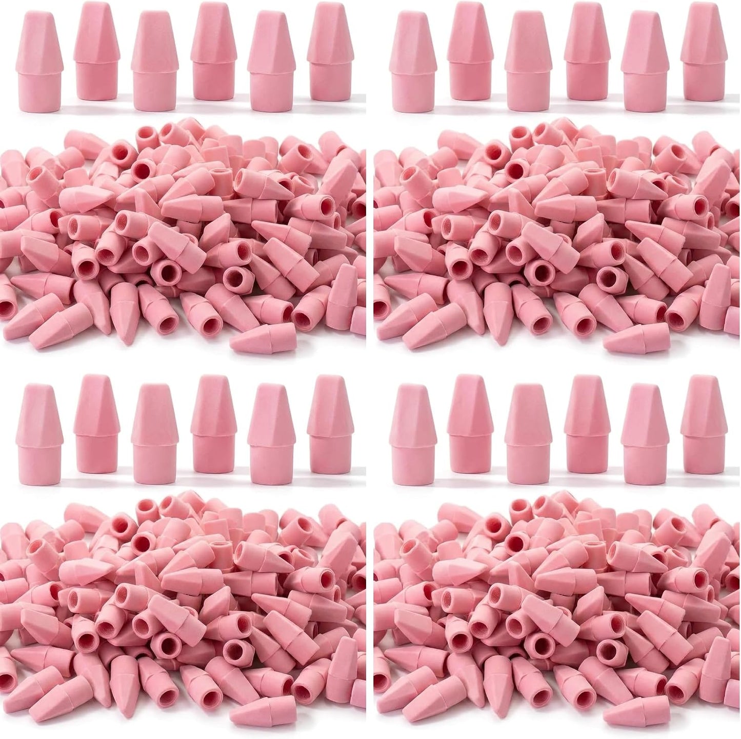 Mr. Pen- Pencil Top Erasers, 120 Pack, Latex-Free, No-Smudge