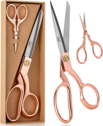 Mr. Pen- Fabric Scissors and Embroidery Scissors Set, 8.5" & 3.5", Stainless Steel