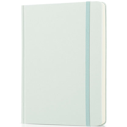 Customizable Dotted Journal Notebook, 5.7"x8.3", 160 Pages, Fabric Hardcover