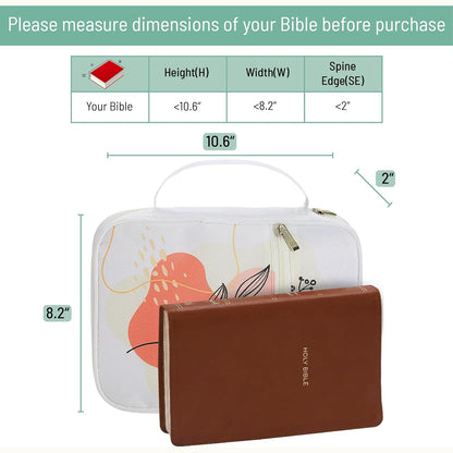 Mr. Pen- Bible Case, Blush Bloom, Bible Covers for Women, Bible Cover, Bible Bag, Bible Covers for Girls, Bible Carrying Case for Women