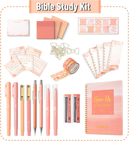 Mr. Pen- Bible Journaling Kit for Women, Sunset Blush, Bible Highlighters and Pens No Bleed, Bible Journaling Supplies