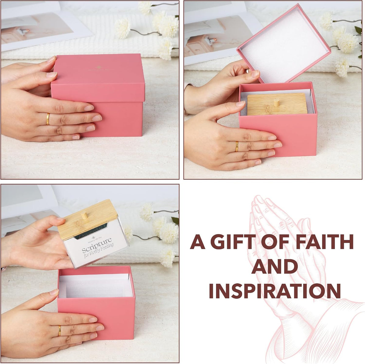 Mr. Pen Scripture for Every Feeling Jar, Encouragement Bible Verse Cards and Jar