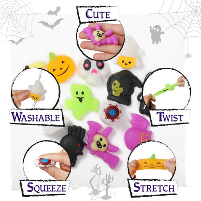 Mr. Pen- Halloween Squishy Toys, 12 pcs, Halloween Squishies, Halloween Toy