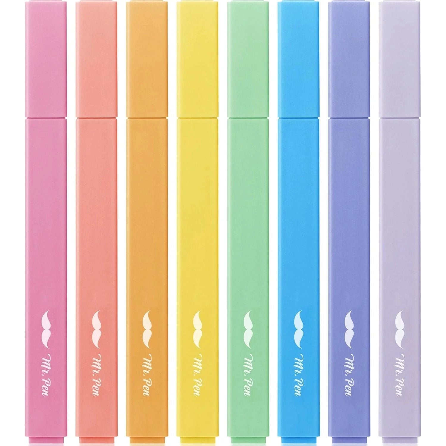 Customizable Aesthetic Highlighters, Chisel Tip, Assorted Colors
