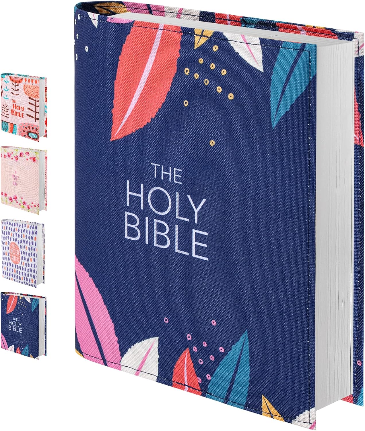 Bible Book Cover, 8" x 6.3", Bible Sleeve Cover, Book Covers for Bibles, Book Covers for Paperback Book Covers for Hardcover, Book Covers for Soft Cover Books