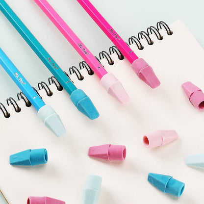 Mr. Pen- Pencil Top Erasers, 120 Pack, Latex-Free, No-Smudge