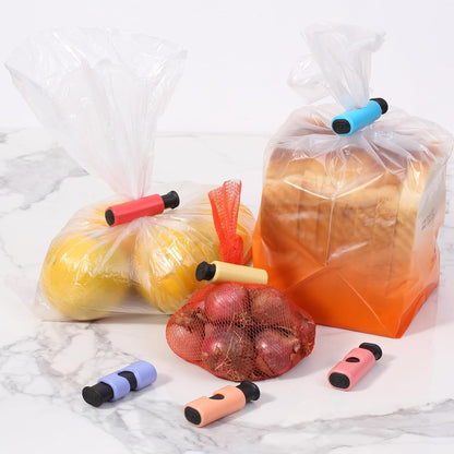 Mr. Pen- Squeeze and Lock Bread Bag Clips, 12 Pack, Squeeze and Lock Bread Clips, Bag Clips for Food Storage