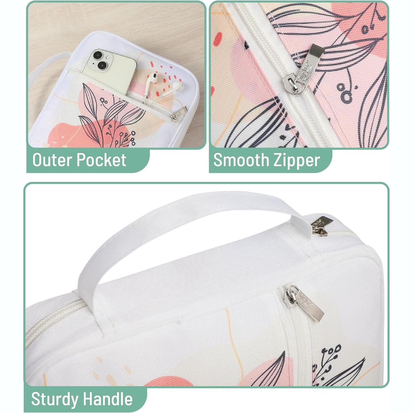 Mr. Pen- Bible Case, Blush Bloom, Bible Covers for Women, Bible Cover, Bible Bag, Bible Covers for Girls, Bible Carrying Case for Women