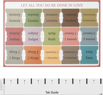 Mr. Pen- Bible Tabs, 75 Tabs, Boho Style, Laminated Bible Tabs for Women and Men