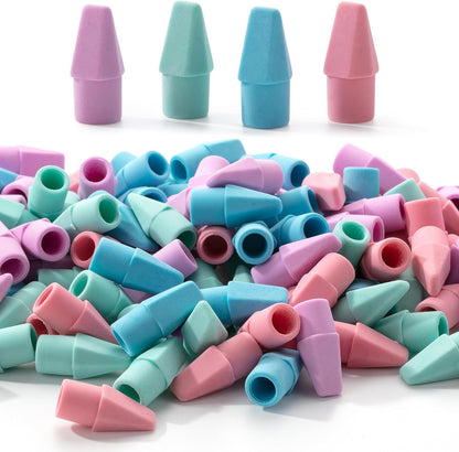 Mr. Pen- Pencil Top Erasers, 120 Pack, Latex-Free, No-Smudge