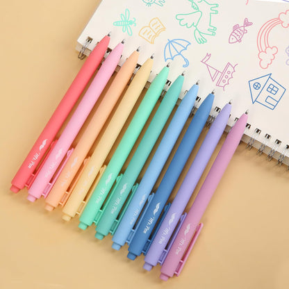 Mr. Pen- Retractable Gel Pens, 10 Pack, Color Ink Gel Pens Fine Point, Pastel Colors, 0.7mm Gel Pens Fine Point, Retractable Pens