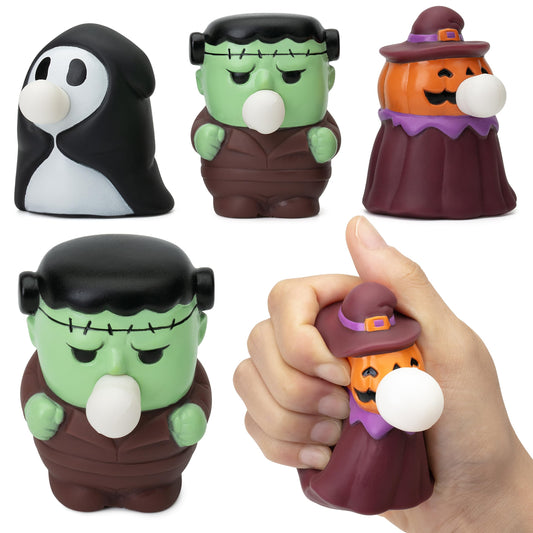 Mr. Pen- Halloween Squishy Toys, 3 Pack, Slow Rising Squishy, Halloween Squishies, Squishy Halloween Toys, Squishy Toys for Kids, Squishies for Kids, Halloween Toy, Halloween Squishie