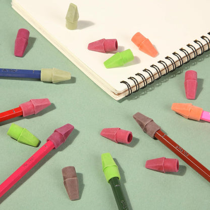 Mr. Pen- Pencil Top Erasers, 120 Pack, Latex-Free, No-Smudge