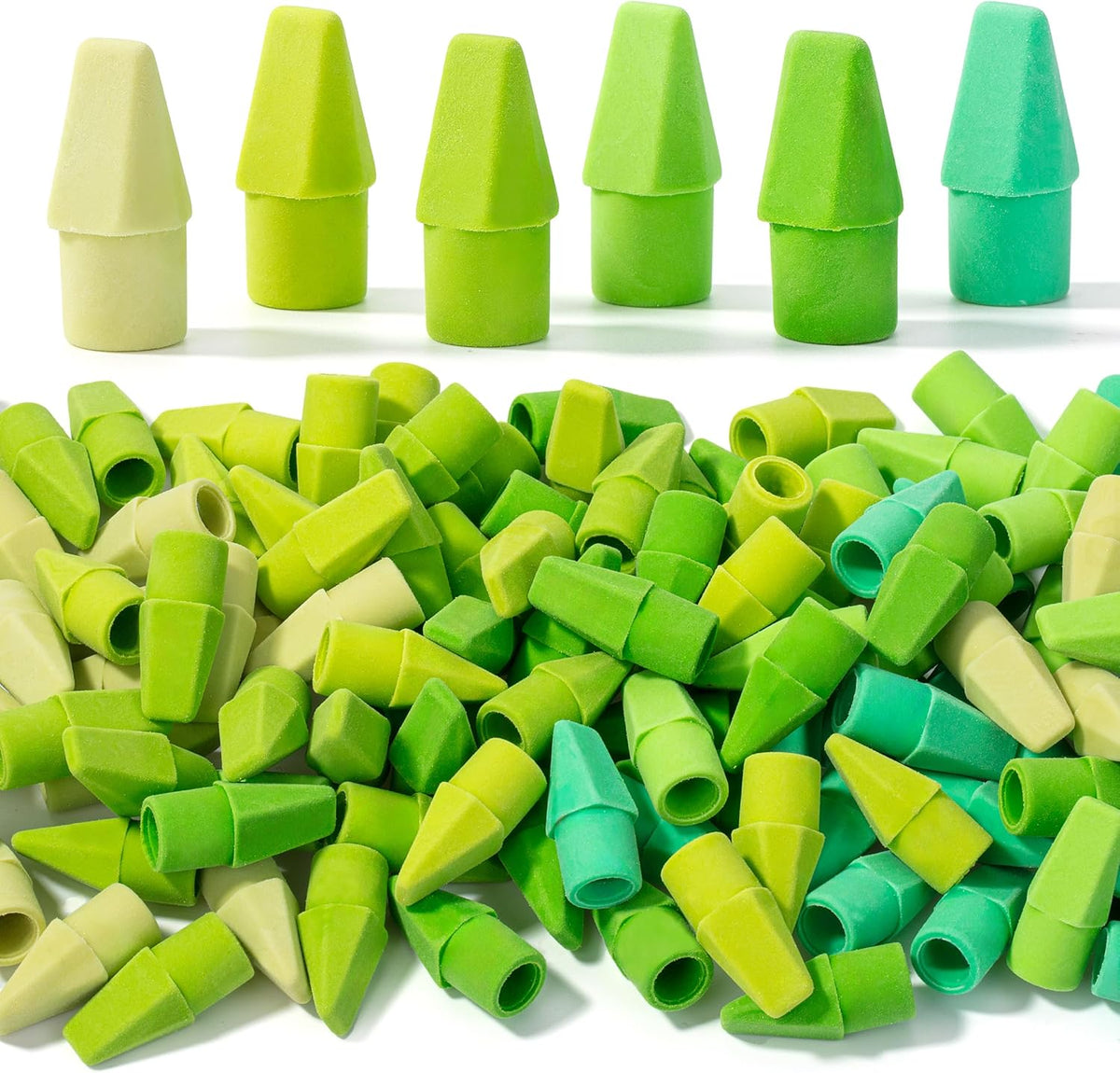 Mr. Pen- Pencil Top Erasers, 120 Pack, Latex-Free, No-Smudge