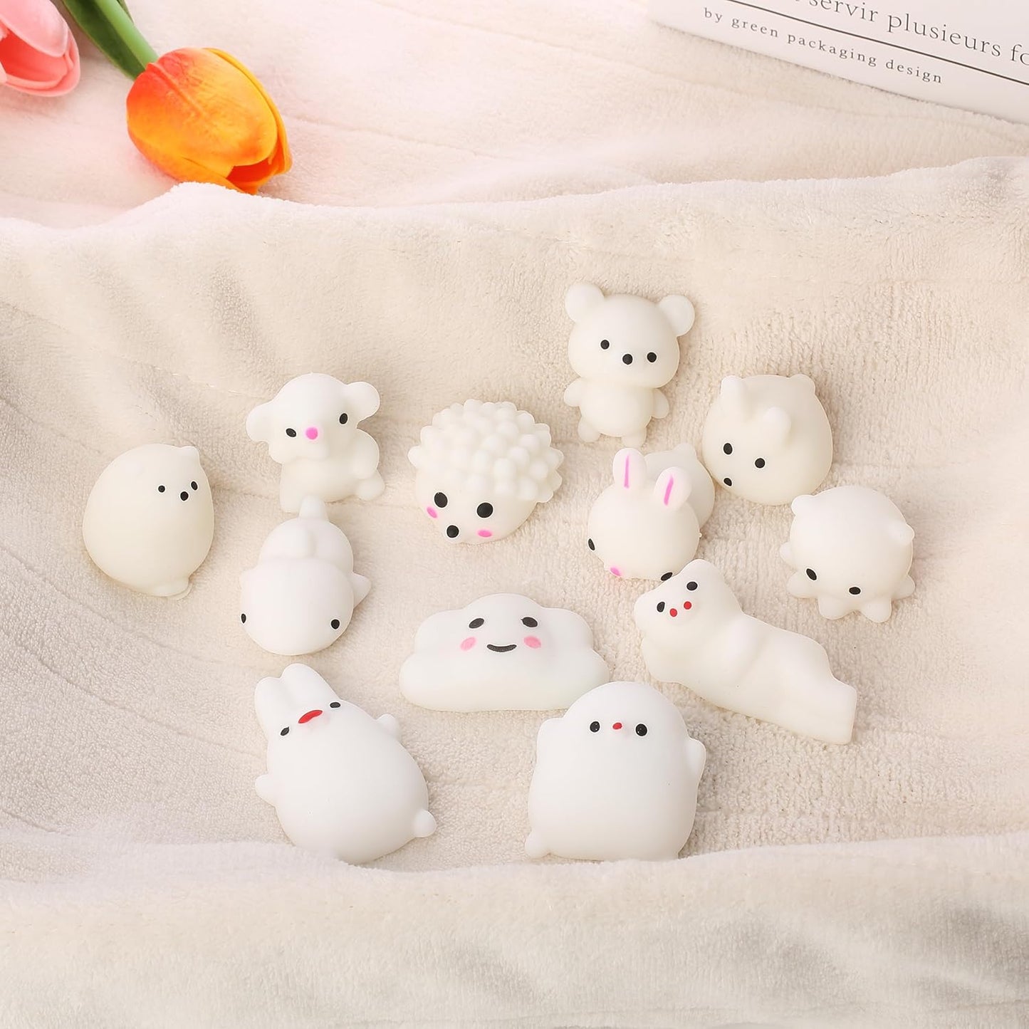 Squishy Toys for Kids, 12 pcs, Squishy Fidget Toys, Squishies for Kids, Squishys, Mini Squishies, Squishy Animals, Squishes, Squishy Party Favors, Mini Squishy Toys