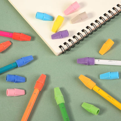 Mr. Pen- Pencil Erasers Toppers, 120 Pack, Colorful, Latex Free, No Smudge, Mr Pen Erasers for Pencils