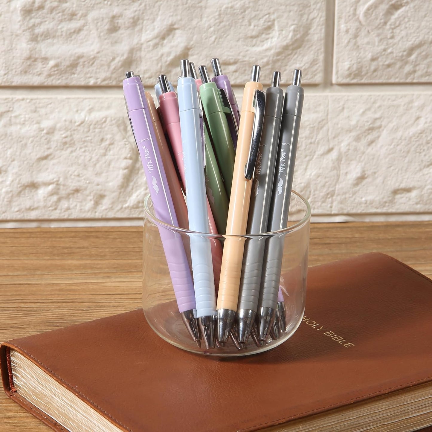 Mr. Pen- Bible Pens, 12 Pack, Assorted Color Pens, Bible Pens No Bleed Through, Bible Journaling Pens No Bleed Pens