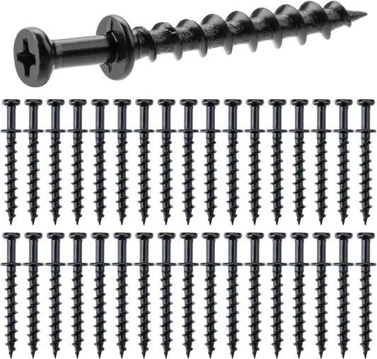 Mr. Pen- Bear Claw Hangers, 50 Pack, Black, 4-in-1 Hanging Screws for D-Rings