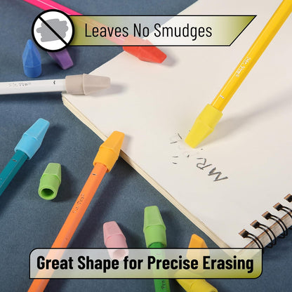 Bulk Pencil Erasers Toppers, 1000 Pack, Latex Free, No Smudge