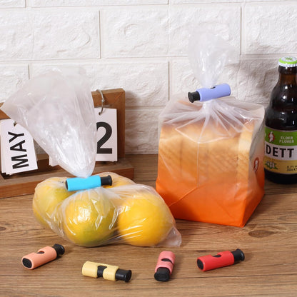 Mr. Pen- Squeeze and Lock Bread Bag Clips, 12 Pack, Squeeze and Lock Bread Clips, Bag Clips for Food Storage