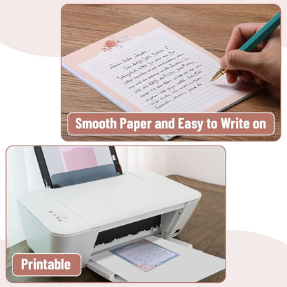 Mr. Pen- Stationery Writing Paper with Envelopes, 60 Letter Writing Paper with 30 Envelopes