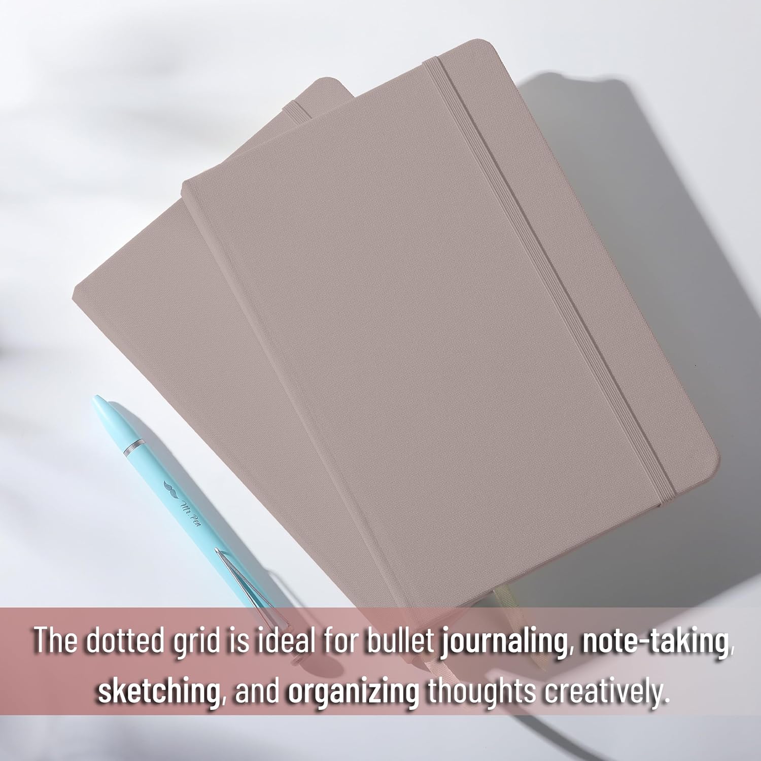Customizable Dotted Journal Notebook, 5.7