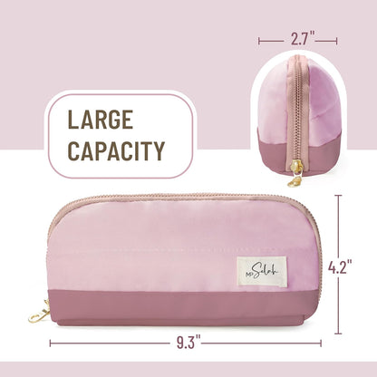 Mr. Pen- Pencil Case, Rose Pink, Pencil Pouch