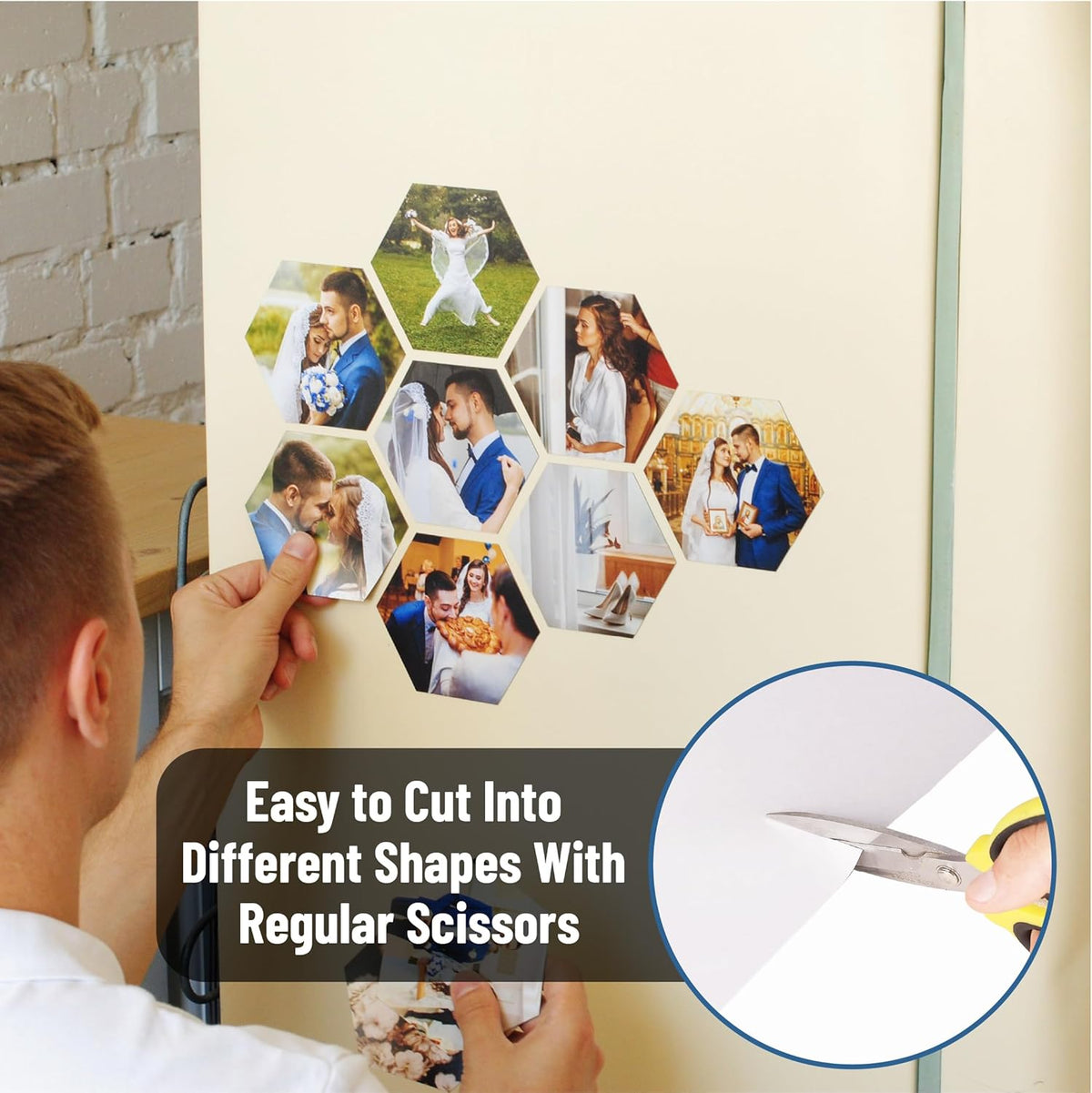 Mr. Pen- Flexible Magnetic Sheets with Adhesive Backing, 12" x 16"
