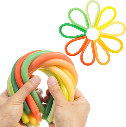 Mr. Pen- Monkey Noodle Fidget Toy, 9 Pack, Colorful, Monkey Noodles Fidget Toy, Strong and Durable