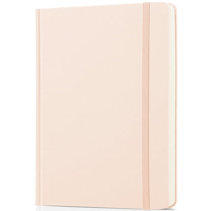 Customizable Dotted Journal Notebook, 5.7"x8.3", 160 Pages, Fabric Hardcover