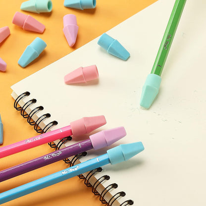 Mr. Pen- Pencil Top Erasers, 120 Pack, Latex-Free, No-Smudge