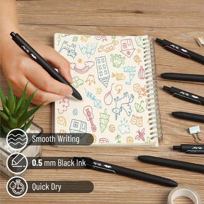 Mr. Pen- Retractable Gel Pens, 8 Pack, Pastel Color Ink Gel Pens, Gel Pens Fine Point 0.5mm, Retractable Pens, Cute Pens