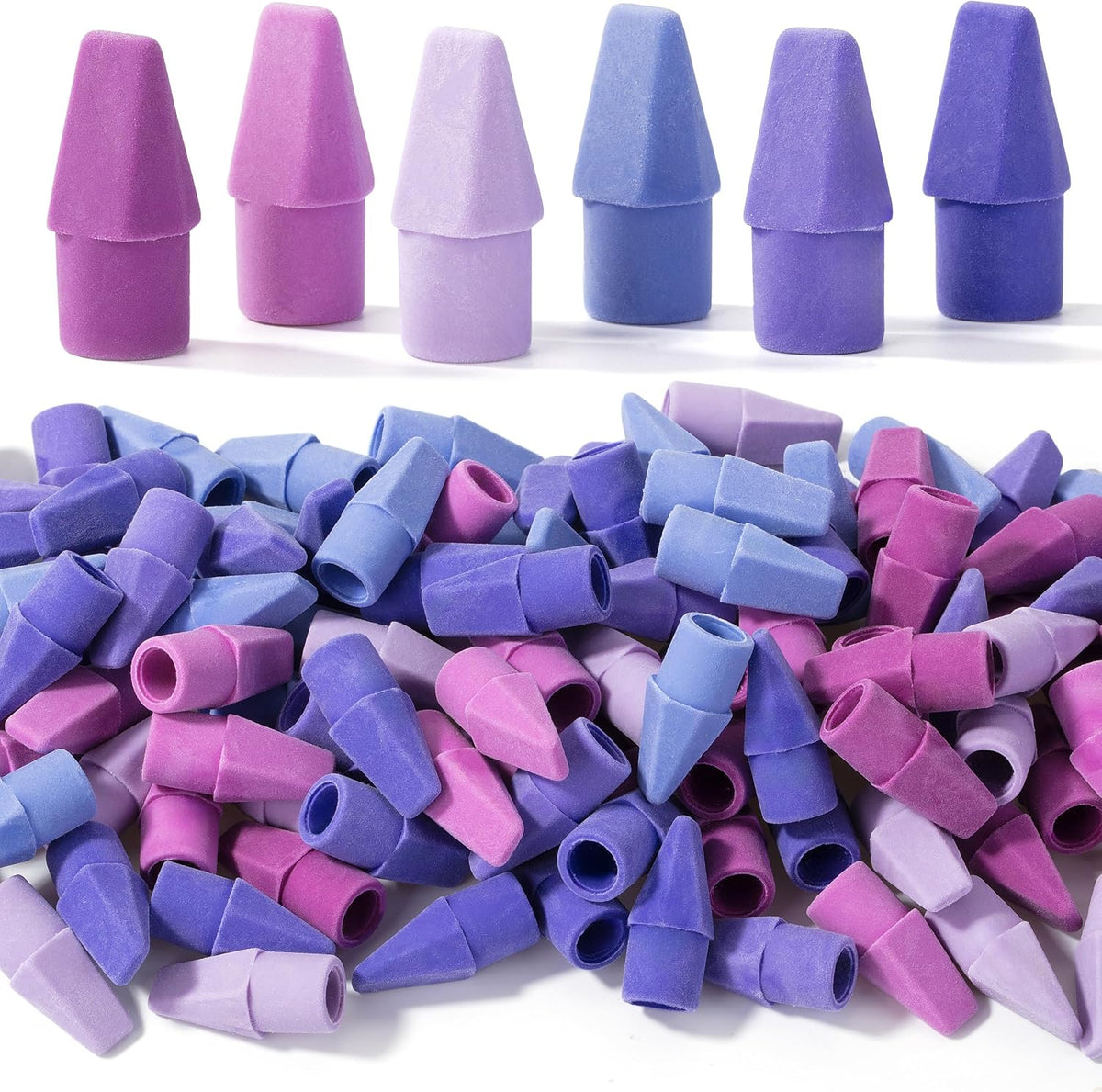 Mr. Pen- Pencil Top Erasers, 120 Pack, Latex-Free, No-Smudge