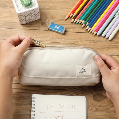 Mr. Pen- Pencil Case, Cream, Pencil Pouch, Pencil Bag, Selah Pen Case