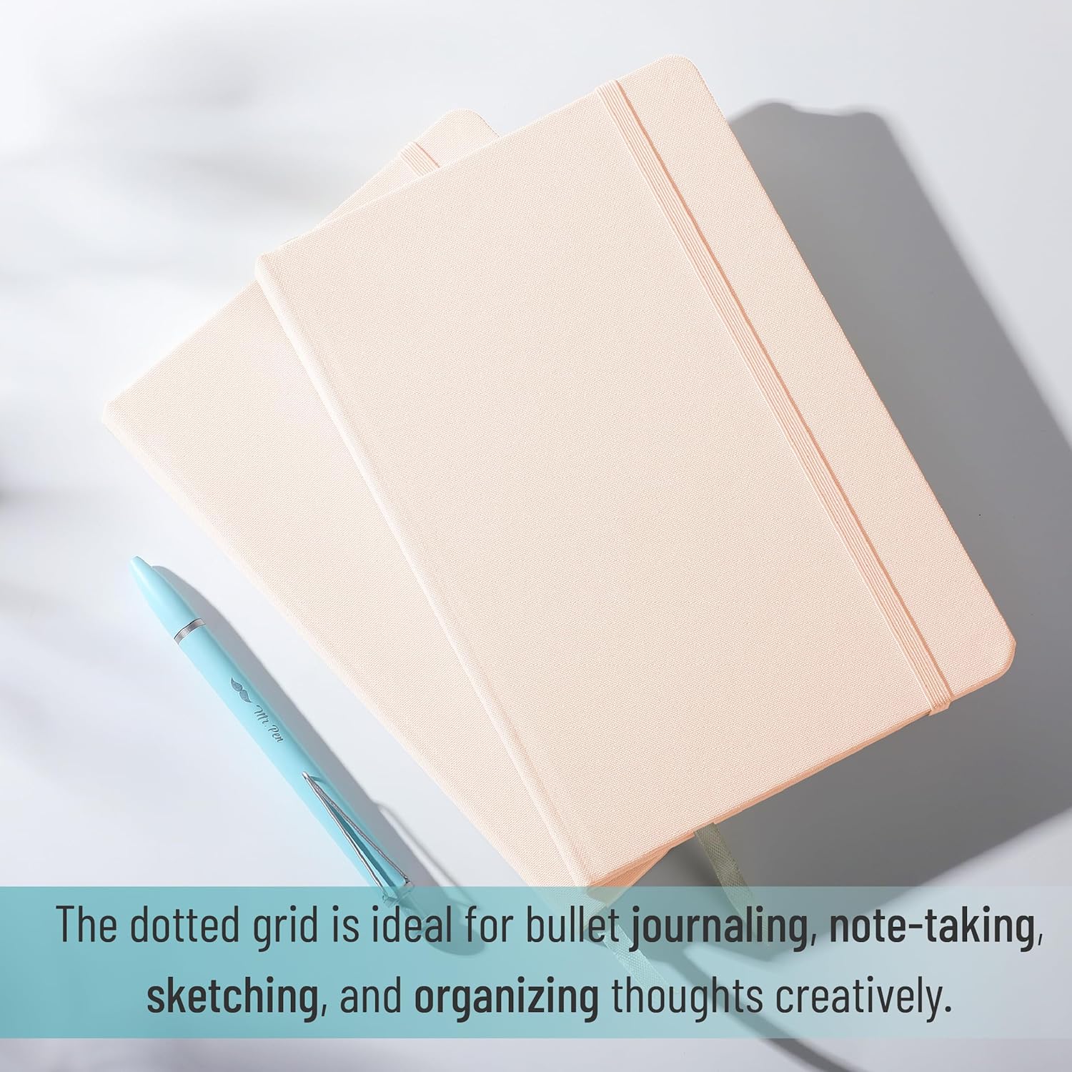 Customizable Dotted Journal Notebook, 5.7