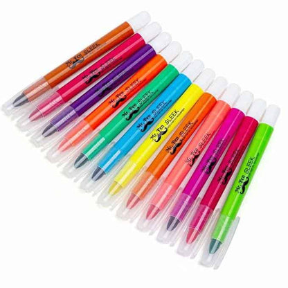 Gel Highlighters, Bible Highlighter, Pack of 12, No Bleed Highlighter, Dry Highlighter, Highlighters Assorted Color, Bible Journaling Supplies, Bible Markers for Tabs, Highlighters None Bleed