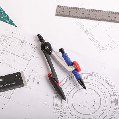 Compass for Geometry, Mechanical Pencil Style, Drawing Compass Drawing Tool, Math Compass, Drafting Tools, Drawing Tools, Geometry Compass Geometry, Drafting Compass, Circle Drawing Tool