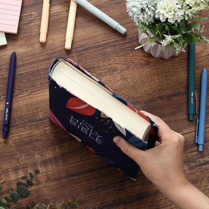 Bible Book Cover, 8" x 6.3", Bible Sleeve Cover, Book Covers for Bibles, Book Covers for Paperback Book Covers for Hardcover, Book Covers for Soft Cover Books